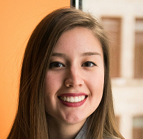 Victoria Lawson, CFO em uma empresa de trading financeiro, retrato